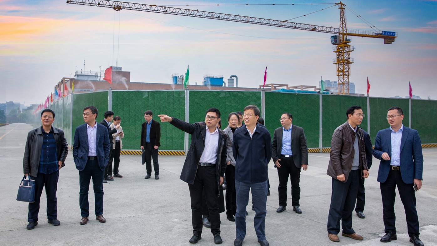 江蘇省政府參事調(diào)研四川海蓉藥業(yè)，共話川藥發(fā)展之路